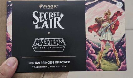 Unopened Secret Lair She-Ra Princess of Power drop