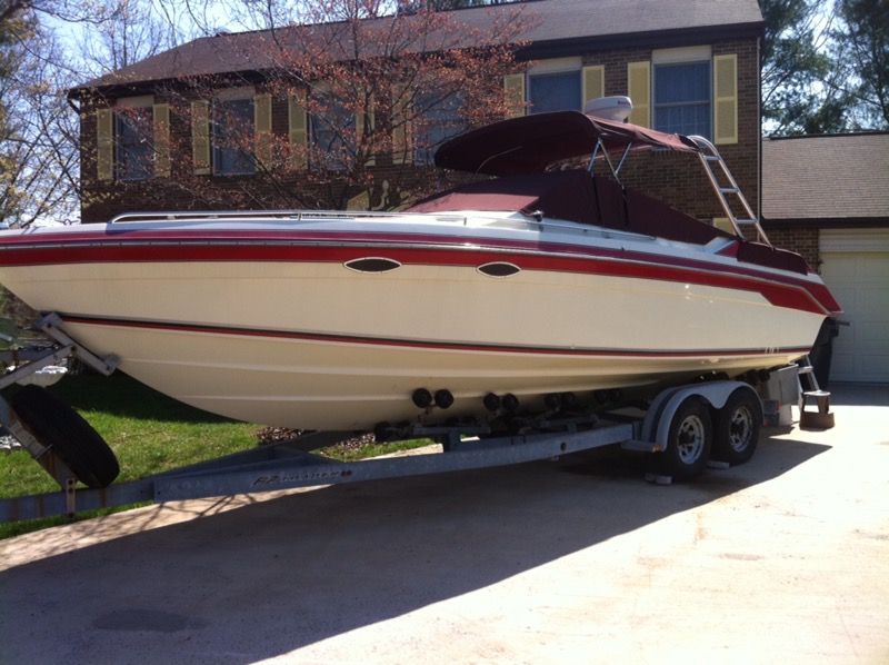 27' 1986 Wellcraft Nova 111 with trailer