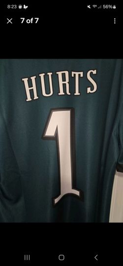 Nike Nfl On Field Apparel Philadelphia Eagles #1 Jalen Hurts  Mens Size Large NWT  Msrp $100