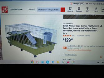 PawHut Small Animal Cage