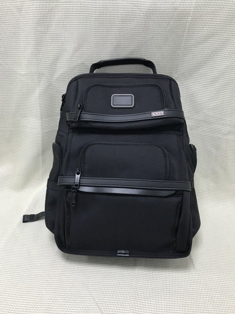 TUMI Alpha Brief Backpack in black