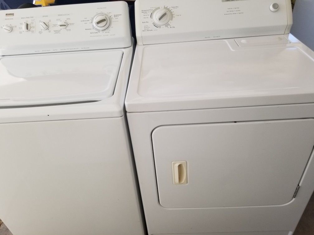 Kenmore washer And Dryer