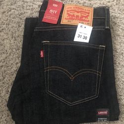 Levis 511 Slim Jeans 31x30 NWT