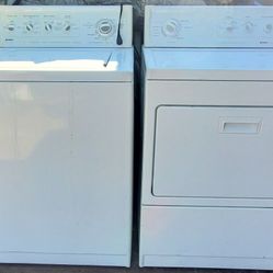 KENMORE SET WASHER AND ELECTRIC DRYER WORKING PERFECT 