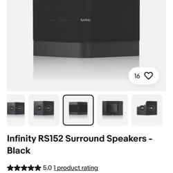 Infinity Surround Sound Speakers