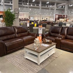 Genuine Leather Power Reclining Sofa Or Love Seat $1499 Each Your Choice 