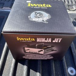 Iwata Ninja Jet Air Brushing Compressor NEW