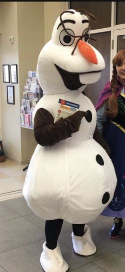 FROZEN SNOWMAN PROFESSIONAL COSTUME COMPLETE HALLOWEEN COSTUME