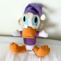 MICKEY'S CHRISTMAS CAROL 8" Plush SCROOGE MCDUCK Disney Vintage Duck Stuffed Toy