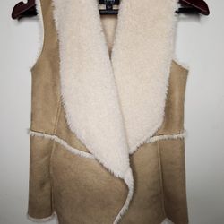 By And By Ladies Fur Vest 