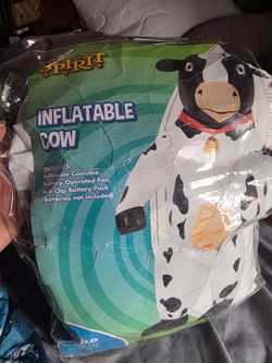 Inflatable cow