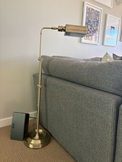 Brass Adjustable Floor Lamp