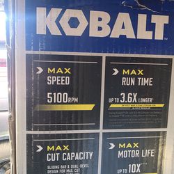 Kobalt 24 Volt Brushless Miter Saw Tool-Only...firm price don't ask for less.......