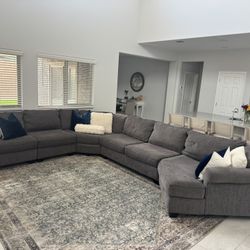 High End Modular Sectional Solid Wood Frame. So Comfy 