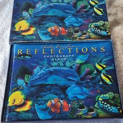 Vintage Christian Riese Lassen Reflections Photo Album - Dolphins, Sea Life - Unused With Box