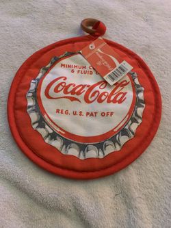 Vintage Coca Cola Pot Holder