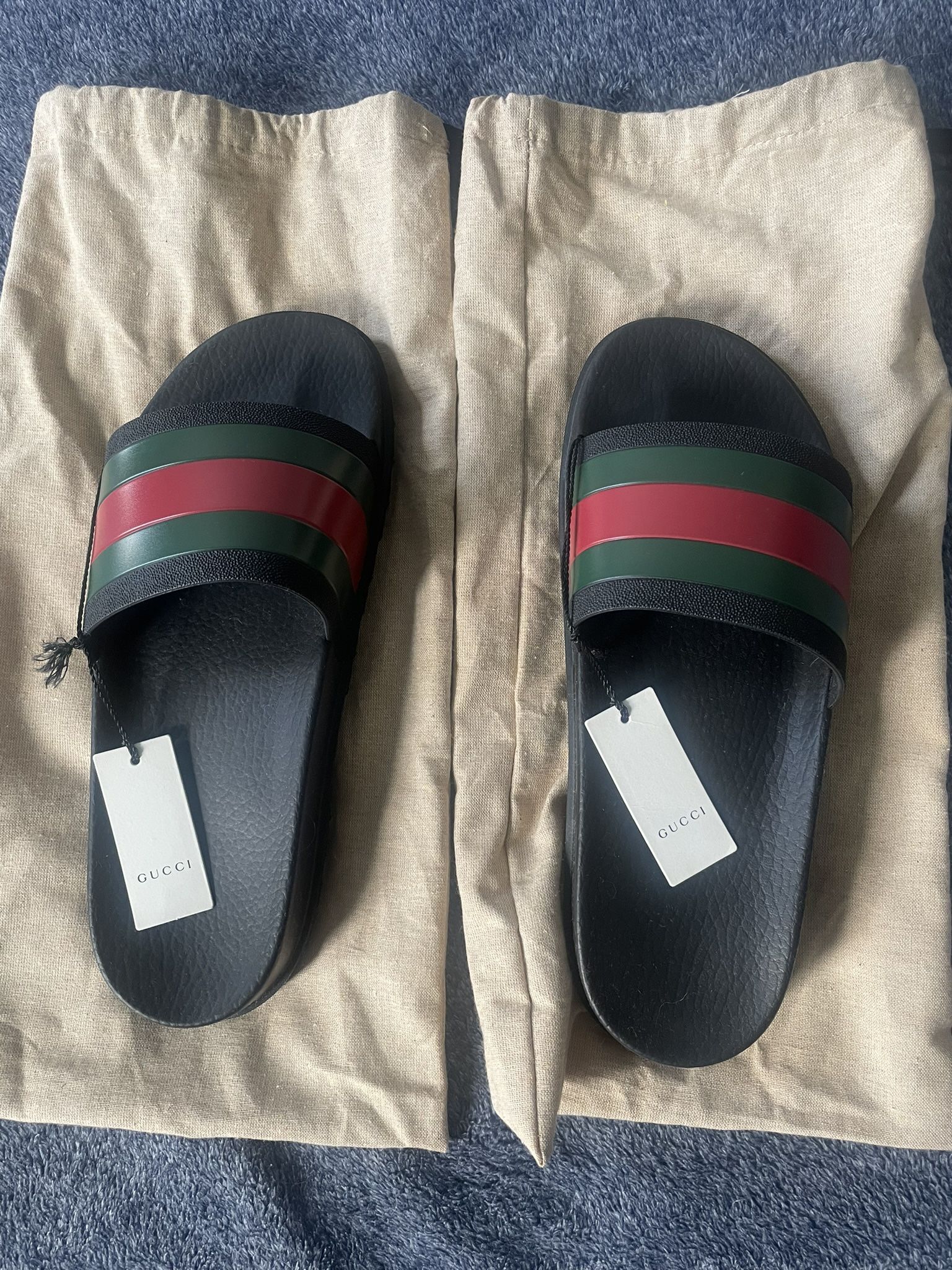 Gucci Webbed Official Slides