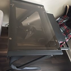 Glass Top Desk