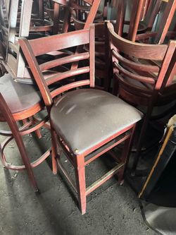Tall Wooden Dining chairs