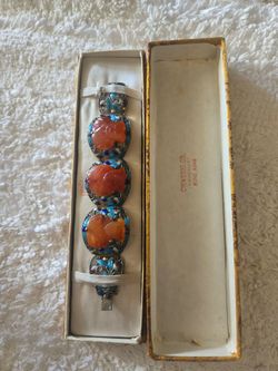 Lovely Asian Antique Braclet Sterling silver