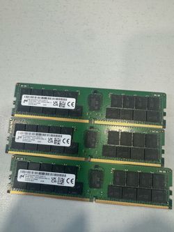 192GB Micron DDR4-3200 ECC Server RAM – 3x 64GB