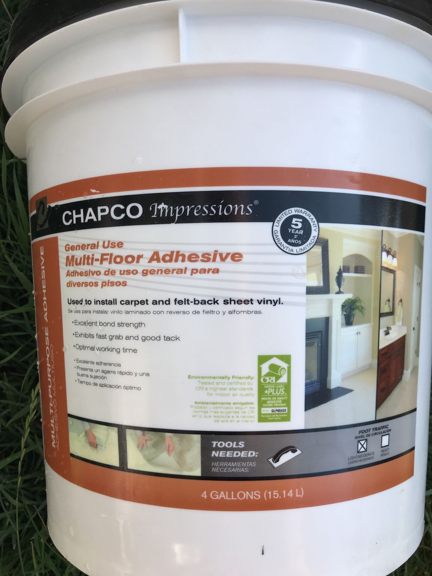 Multi-Floor Adhesive 4 Gallons