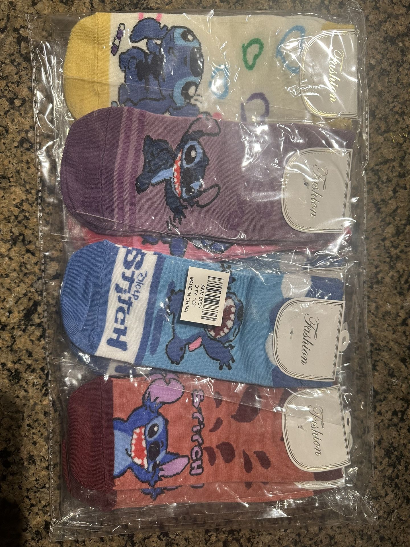 Stitch Socks… Different Colors Available