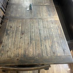 Wood table 