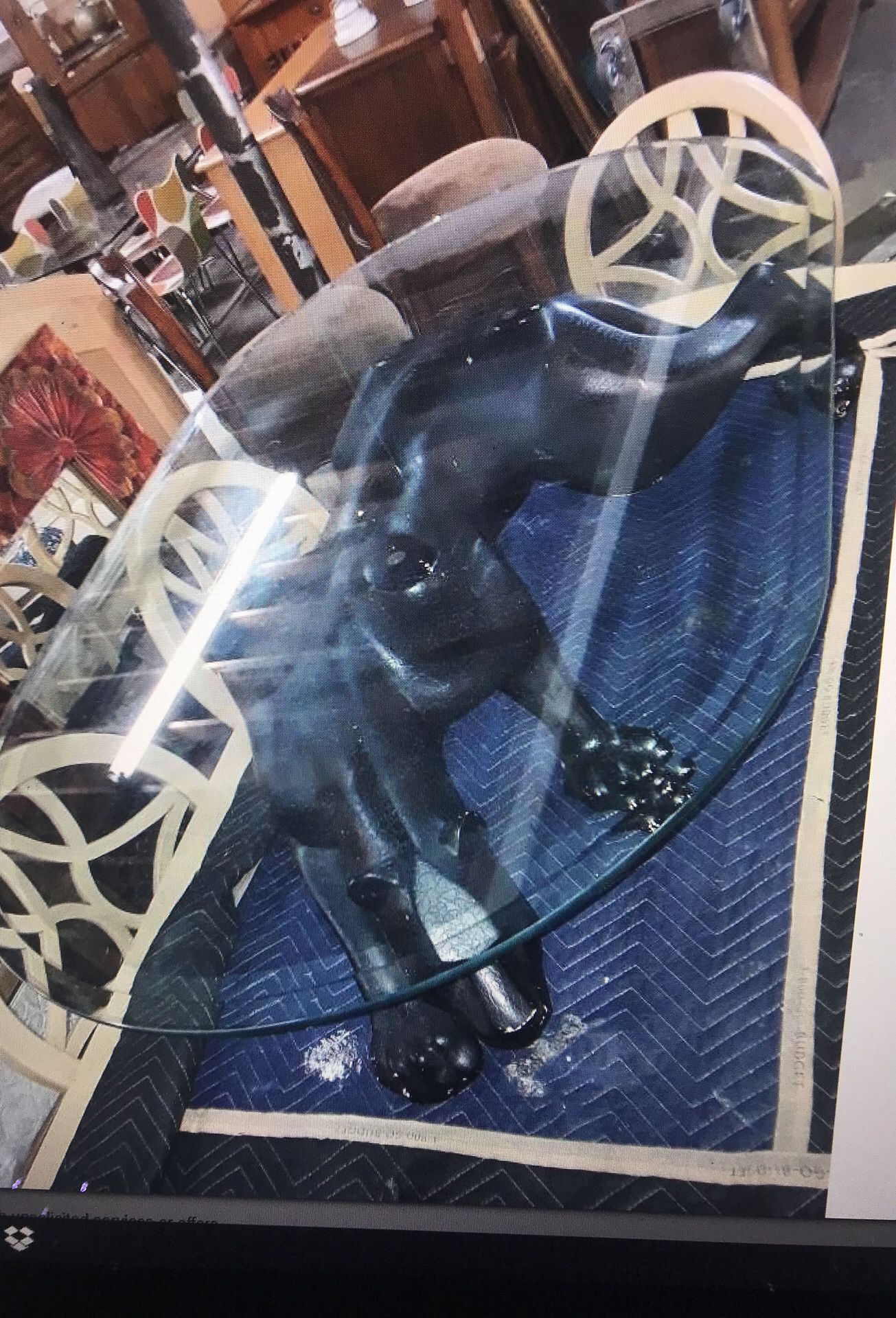 Vintage Panther coffee table for Sale in Oakland Park, FL OfferUp