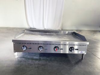 NSF 48 ins Thermostat griddle Medium NG HERG-48T