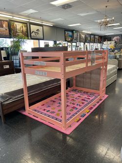 Twin loft bed w mattress