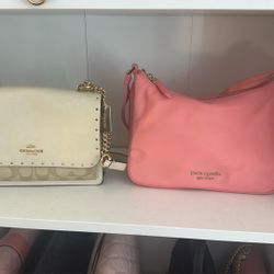 Kate Spade  And Coach Shoulder Purse 