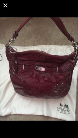 COACH, Hobo Patent Leather Bag