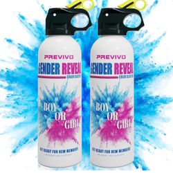 Gender Reveal Extinguisher Blue