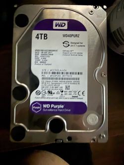 4tb purple hdd