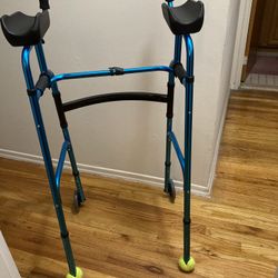 WALKER- UPRIGHT ( LIKE NEW) Helps Your Balance So You Can Walk Farther!
