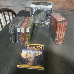 Lord Of The Rings DVD Collection Plus Tera Mina Coin Holder 