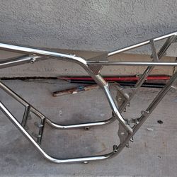 Chrome frame mini chopper Motorcycle