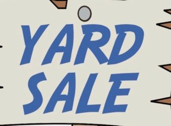 Yard sell