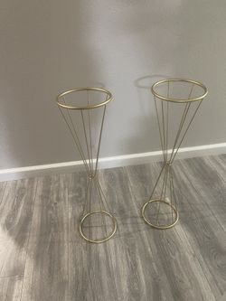 Geometric Flower Stand