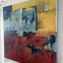 Abstract Painting 4x4 Ft 