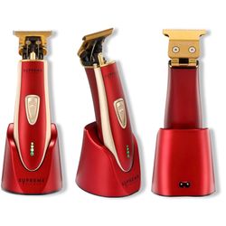 Mens Trimmer & Foil Shaver by SUPREME TRIMMER Professional Trimmer for Men Clippers Mustache Travel Beard Bundle Cordless Razor for Men - ST5220