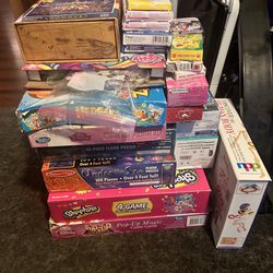 Misc Kids Board Games, Puzzles, Cards Etc