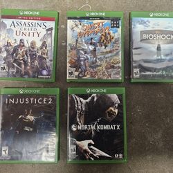 Xbox One Videogames - Variety Of Games - $10 Each