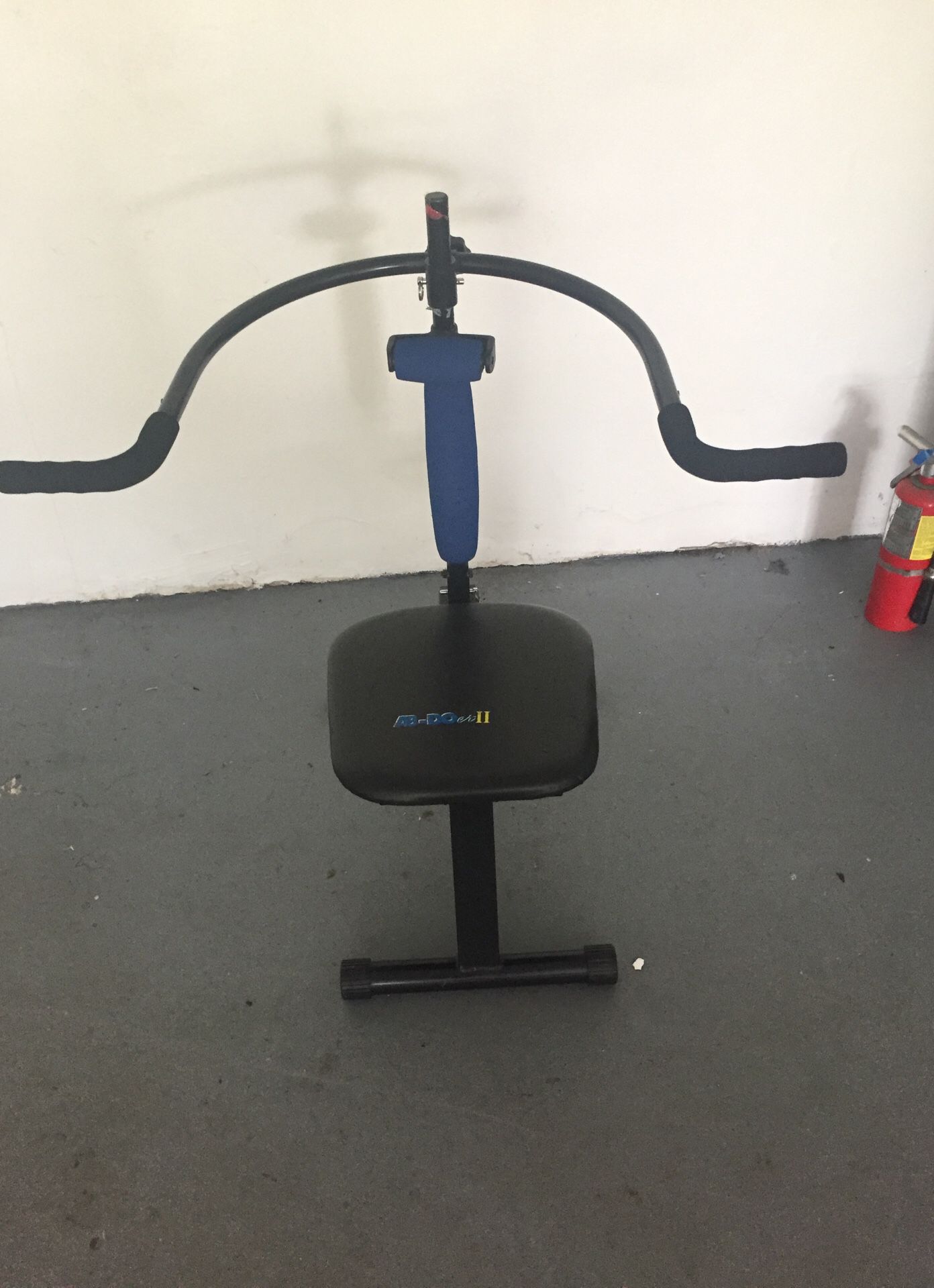 Machine for abs - exercise equipment