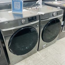 🔥🔥27” Samsung Washer And Dryer Duo 