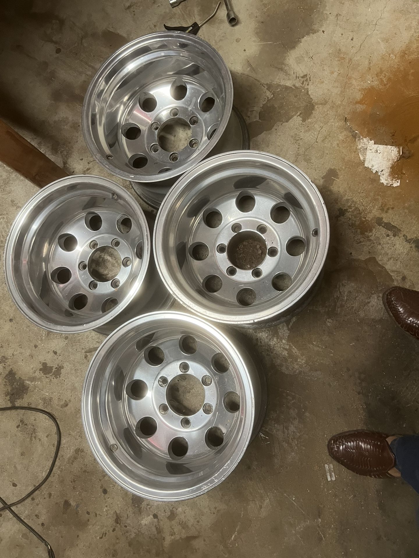 Old Wheels 15x10 For Toyota Chevrolet Nissan Blazer K5 for Sale in ...