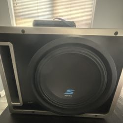Used Subwoofer And Amp 