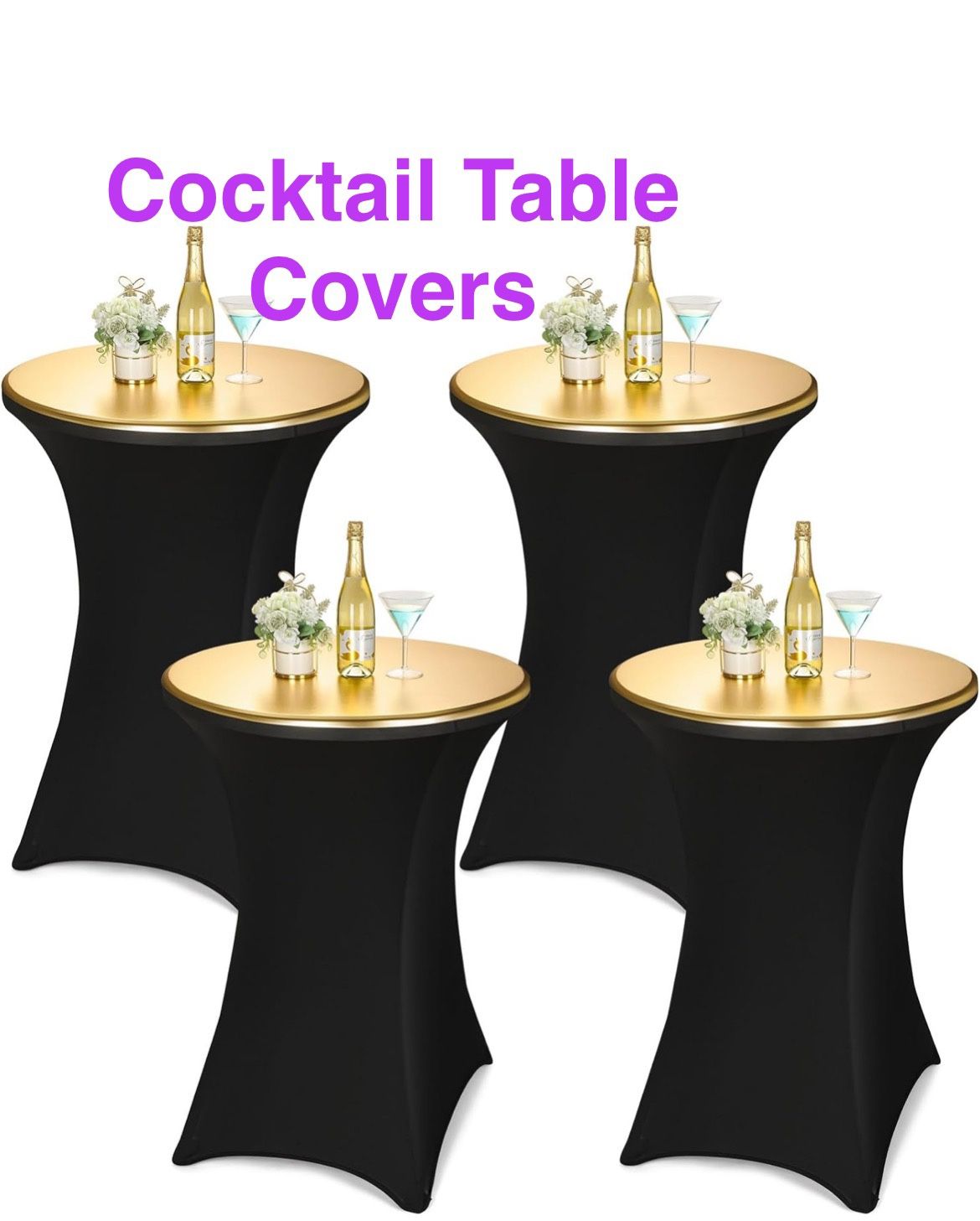 Spandex Cocktail Table Covers