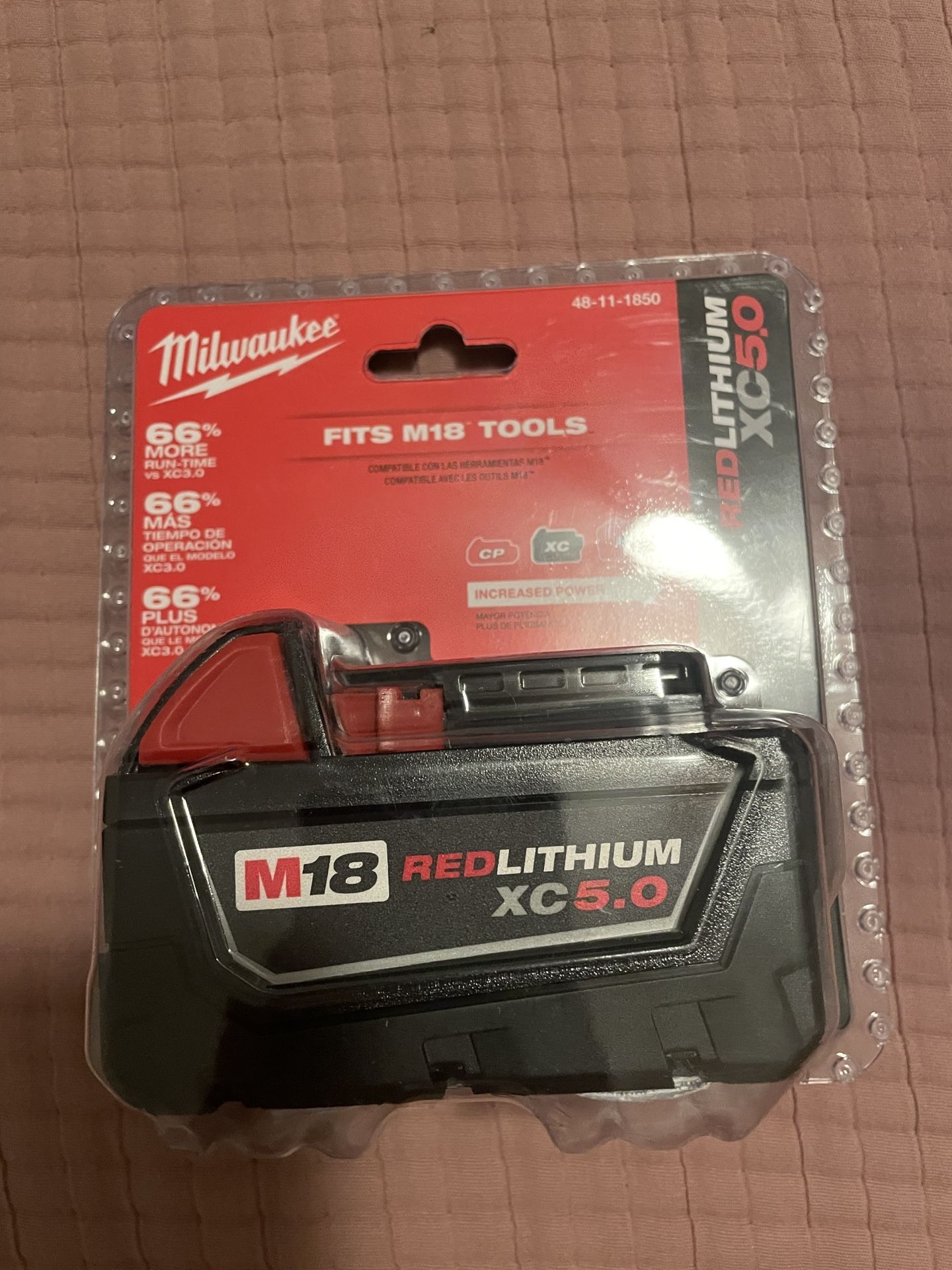 Milwaukee XC 5.0 M18 Battery
